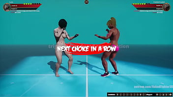 Luna vs frankie nf3d sexfight lesbian combat