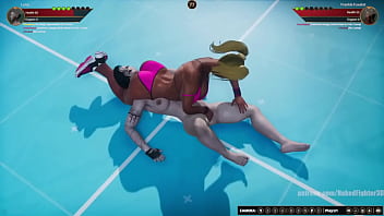 Luna vs frankie nf3d sexfight lesbian combat