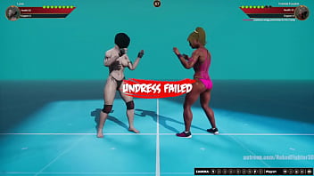 Luna vs frankie nf3d sexfight lesbian combat