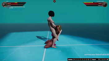 Luna vs frankie nf3d sexfight lesbian combat