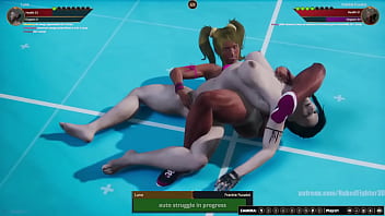 Luna vs frankie nf3d sexfight lesbian combat