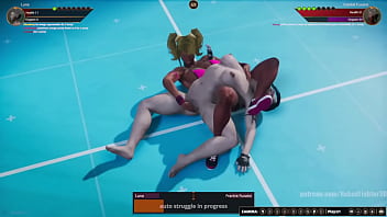 Luna vs frankie nf3d sexfight lesbian combat