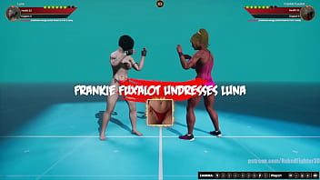 Luna vs frankie nf3d sexfight lesbian combat