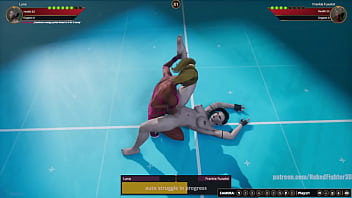 Luna vs frankie nf3d sexfight lesbian combat