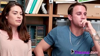 Gorgeous brunette makes his boyfriend a cuckold thanks to her uncontainable shoplifting habits Gorgeous brunette makes his boyfriend a cuckold thanks to her uncontainable shoplifting habits