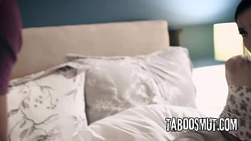 Bratty teen fucked rough by detective in the interrogation room