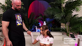 Rave whore april olsen gets fucked up the ass hard & nasty