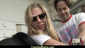Extreme interracial gangbang sexy ebony hottie group sex 3