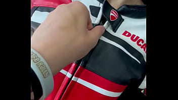 Good motorcycle gear is very heavy ducati one love ️