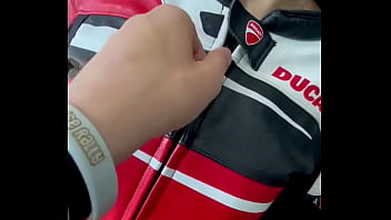 Good motorcycle gear is very heavy ducati one love ️