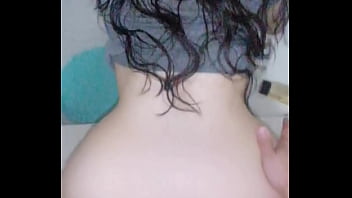 Creampie en el baño