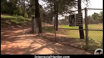 White whore screams in pleasure from huge black cock 7