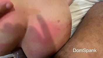 European girlfriend getting an orgasm from hard ass fuck and she says i am sensitive