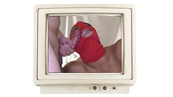 Brooklyn rossi sucks dick gets fucked and blasted with huge load of cum