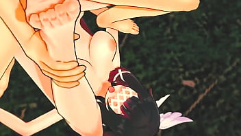 Columbina can't stop cumming from hardcore sex genshin impact