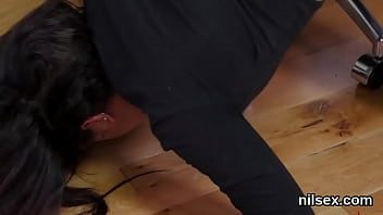 Fierce joy girl gets her fuckholes opened and deeply poked