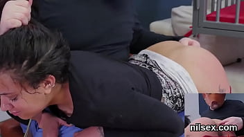 Fierce joy girl gets her fuckholes opened and deeply poked