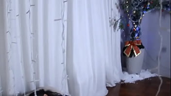 Mamae noel deu cu de presente de natal