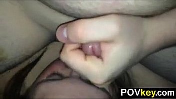 Bbw giving a great blowjob point of view