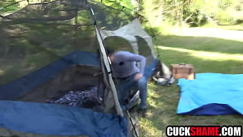 Cuckold Husband Helps Wife Fuck Stranger On Camping Trip thumbnail