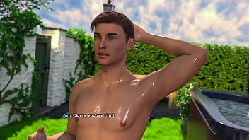 My bimbo dream #10 hot stepmom milf with beautiful fake tits flashes me while i do gardening she wants to try her stepsons cock