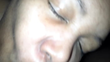 Ebony big tit chic giving me some good head