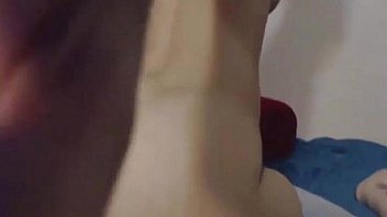 Pretty amateur girl with perfect ass fucks her holes