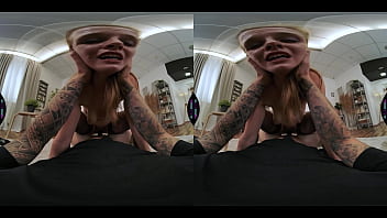 360 vr porn therapy session sex with slutty blonde doctor in stockings