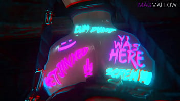 Jinx is fucked hard in the anus