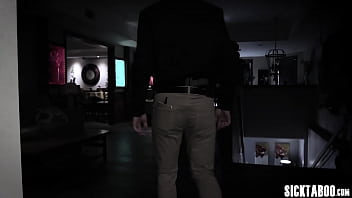 Hot babe banged by a bad client