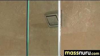 Japanese masseuse gives a full service massage 5