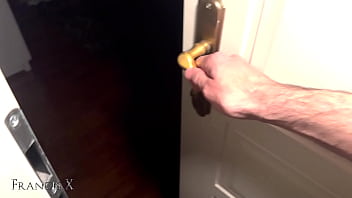 Blonde stepsister gets fucked hard in the dark by her horny stepbrother