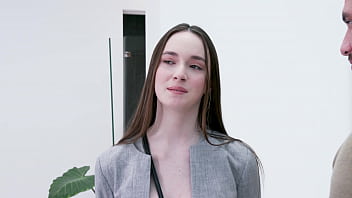 Brunette teen hazel moore gets ass slammed to gain new client for daddy gp2561