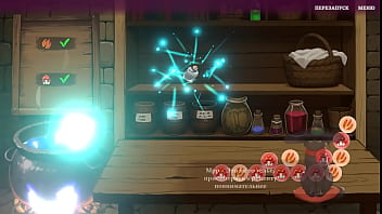 A rich milf seduces a young virgin hentai game animation