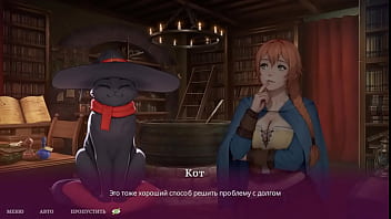 A rich milf seduces a young virgin hentai game animation