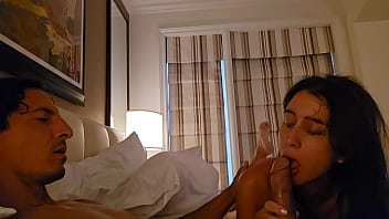 Two hot parents alone on vacation 1