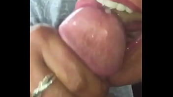 Lynn eats cum