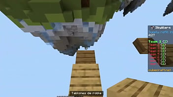 Nos pegan tremenda cachada en minecraft pero remontamos