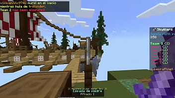 Nos pegan tremenda cachada en minecraft pero remontamos