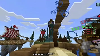 Nos pegan tremenda cachada en minecraft pero remontamos