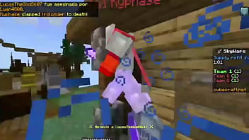 Nos pegan tremenda cachada en minecraft pero remontamos