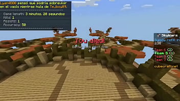 Nos pegan tremenda cachada en minecraft pero remontamos