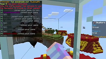 Nos pegan tremenda cachada en minecraft pero remontamos