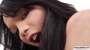Latina Shemale Gaby Muniz Showcase Her Big Boobs And Juicy Big Ass In Sexy Striptease Lingerie Show Gently Shaking Her Ass While Caressing Her Tits thumbnail