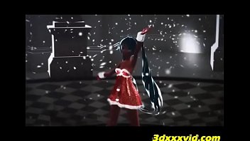 Blue hair cutie for valentines