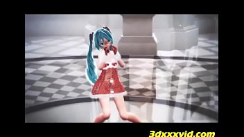 Blue hair cutie for valentines