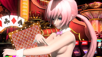 Megurine luka traje de coneja mod desnuda