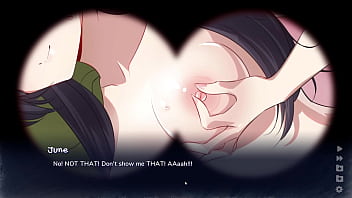 Chasing tails spying naughty scene