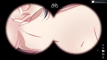 Chasing tails spying naughty scene