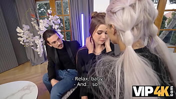 Vip4k two young and beautiful chicks fucking a big cock in a 3somes hot sex with veronica leal & olivia sparkle